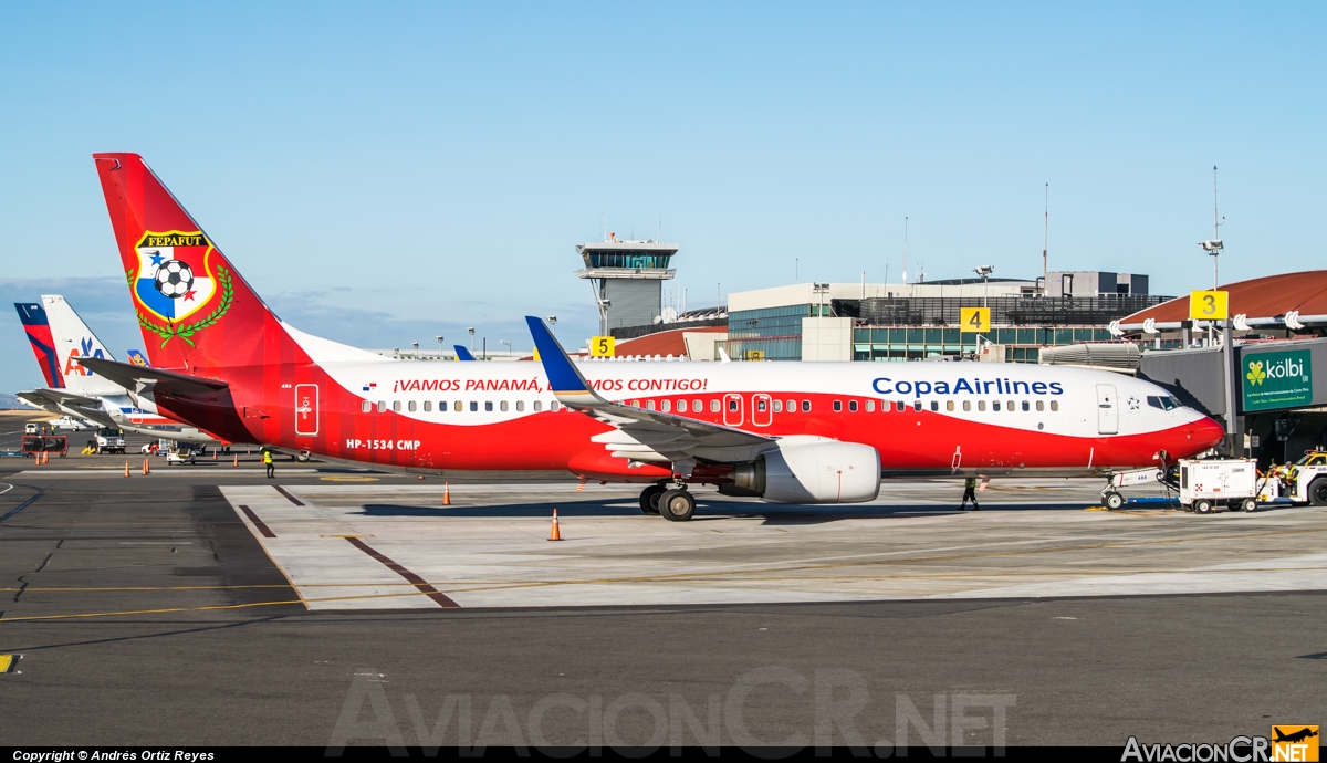 HP-1534CMP - Boeing 737-8V3 - Copa Airlines