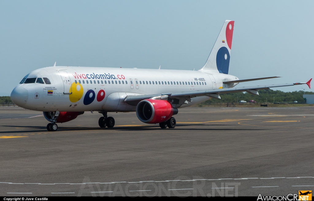 HK-4905 - Airbus A320-214 - Viva Colombia