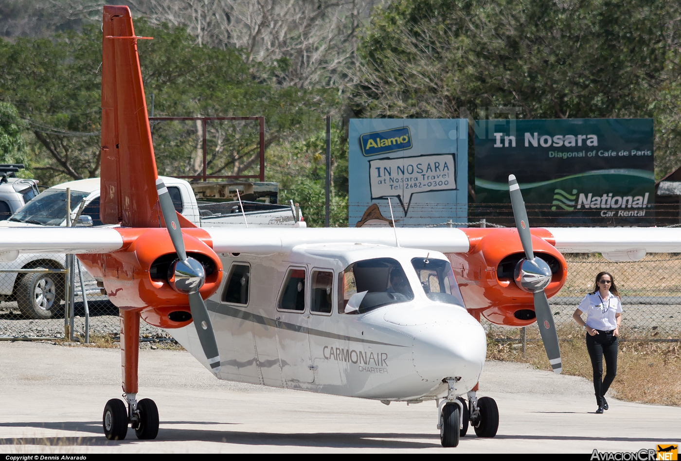 TI-BGK - Britten-Norman BN-2A-8 Islander - Carmonair Charter