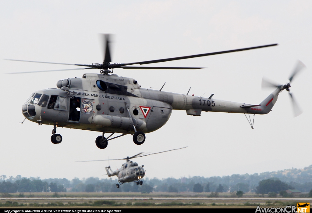 1705 - Mil Mi-17 - Fuerza Aerea Mexicana FAM