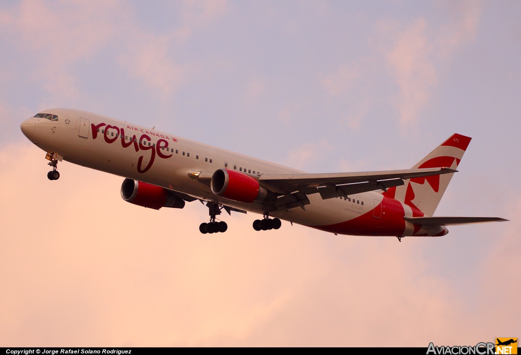 C-FJZK - Boeing 767-3Q8/ER - Air Canada Rouge