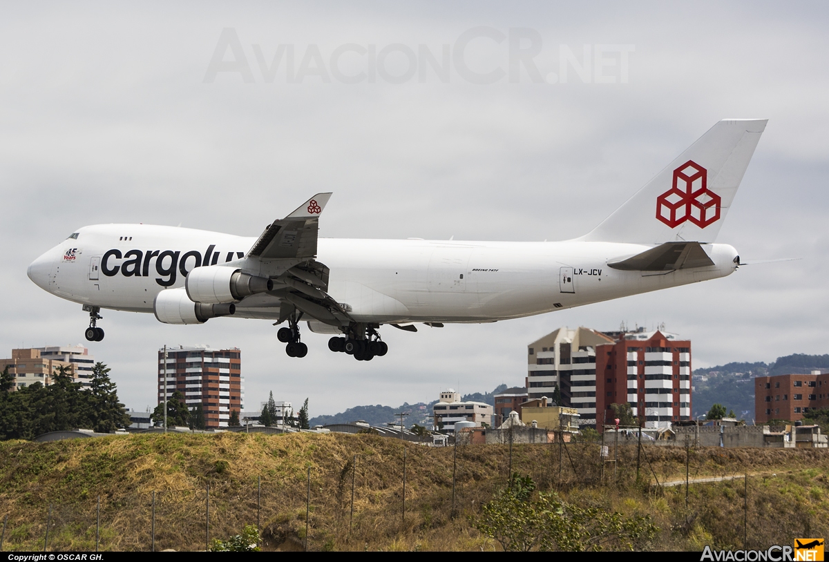 LX-JCV - Boeing 747-4EVERF - Cargolux Airlines International