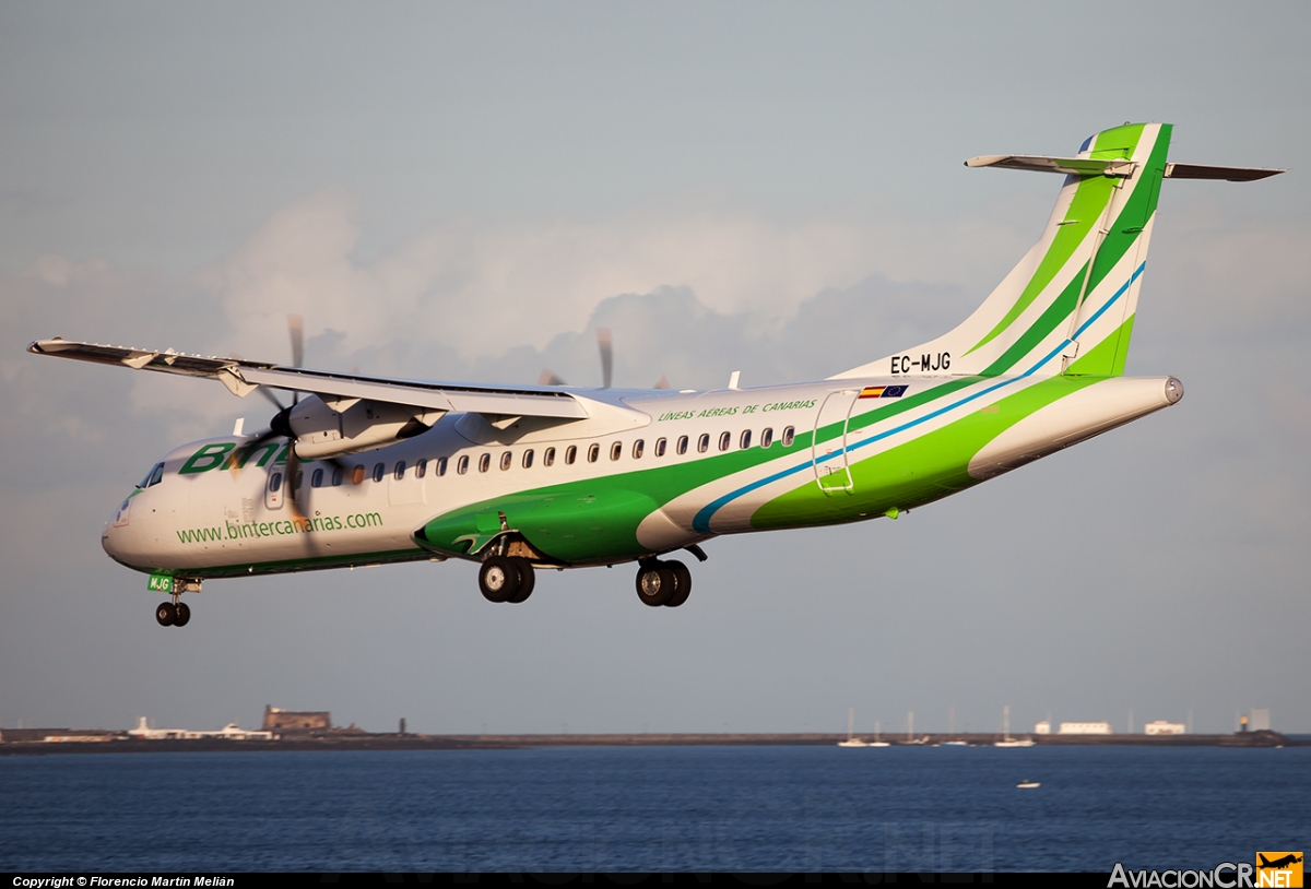 EC-MJG - ATR 72-212A - Binter Canarias (CANAIR)