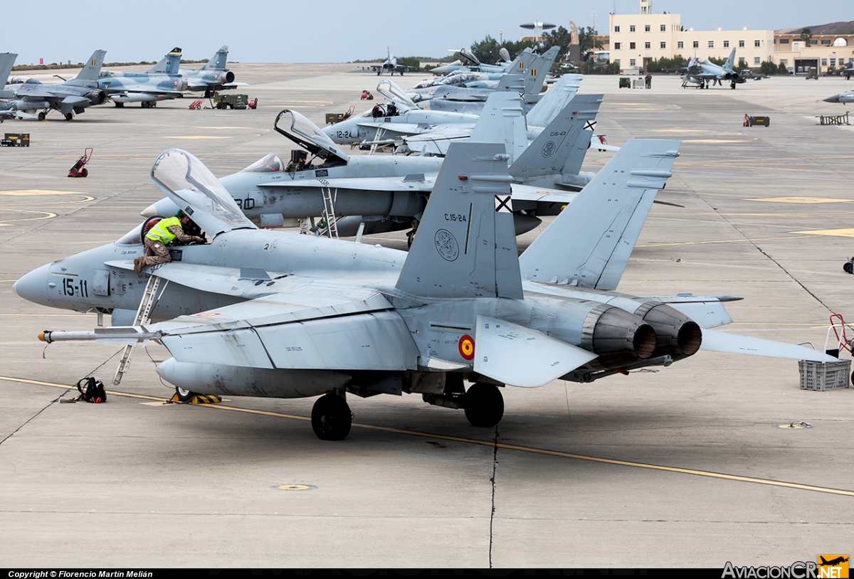 C.15-24 - McDonnell Douglas EF-18A(M) - Ejército del Aire Español