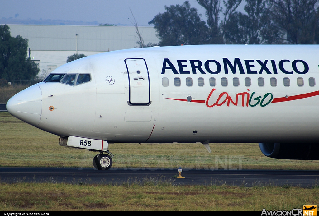N858AM - Boeing 737-8Q8 - Aeromexico