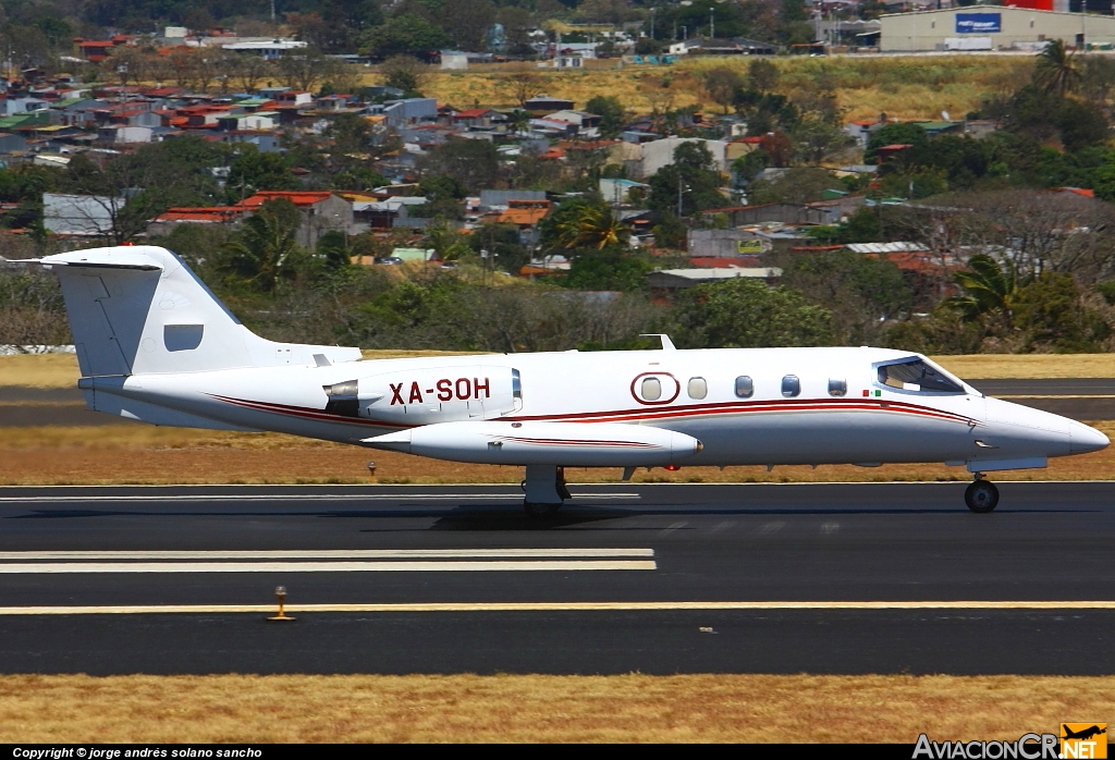 XA-SOH - Learjet 25 D - Privado