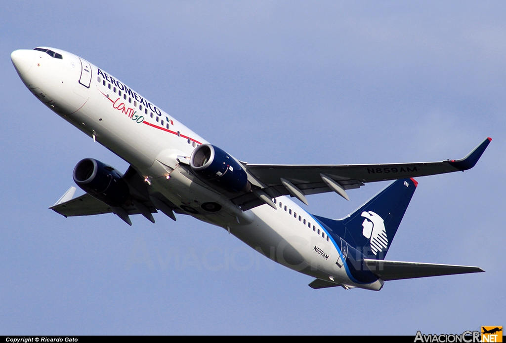 N859AM - Boeing 737-8Q8 - Aeromexico