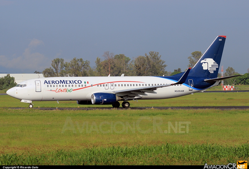 N520AM - Boeing 737-81Q - Aeromexico