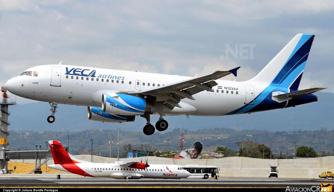 N1235V - Airbus A319-132 - VECA