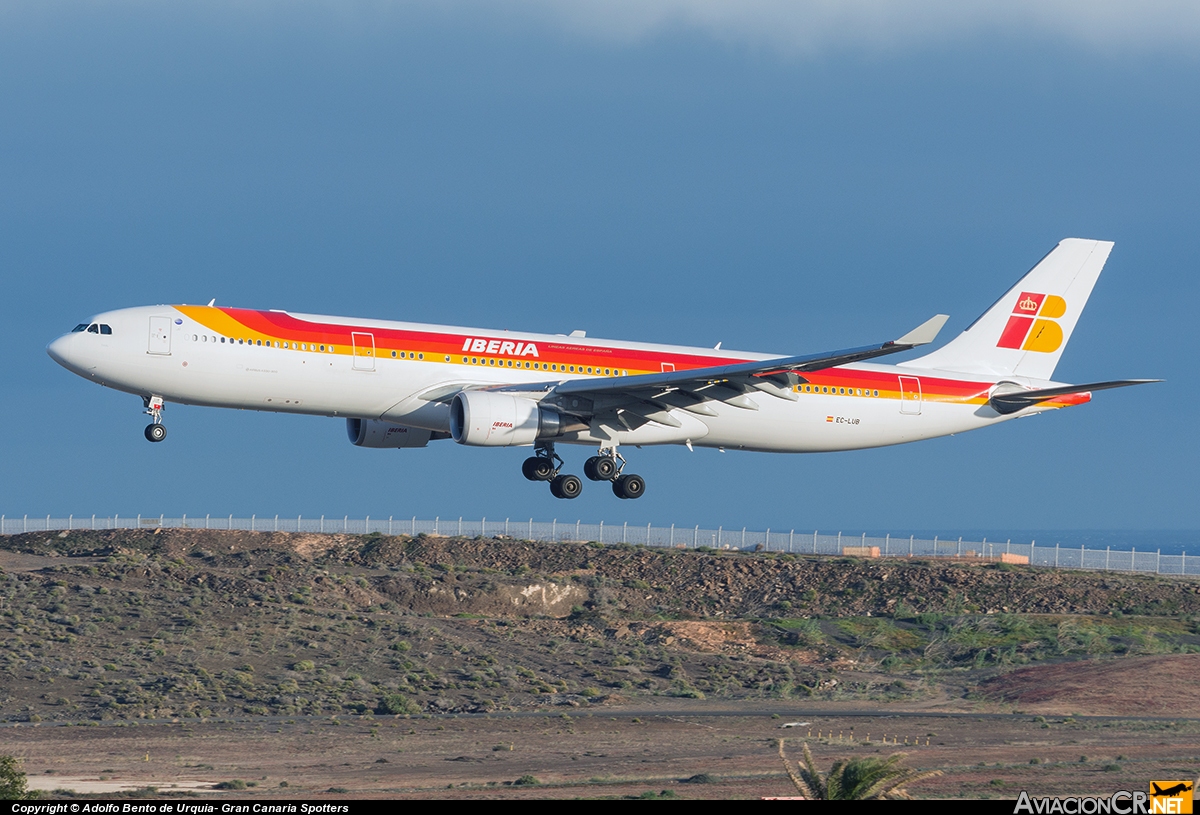 EC-LUB - Airbus A330-302 - Iberia