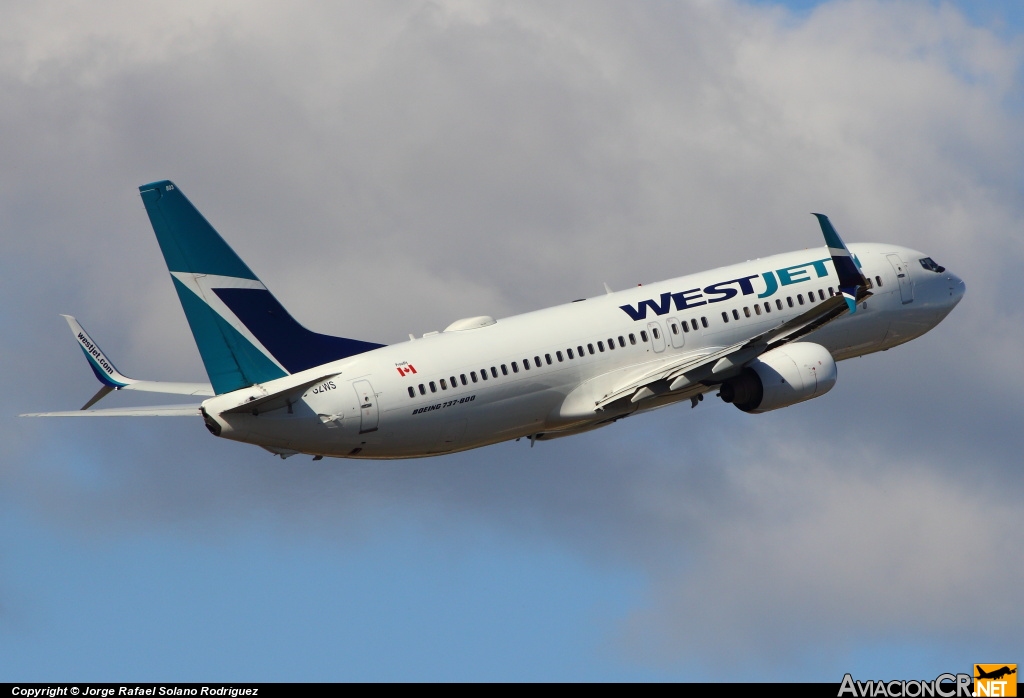 C-GZWS - Boeing 737-8CT - Westjet