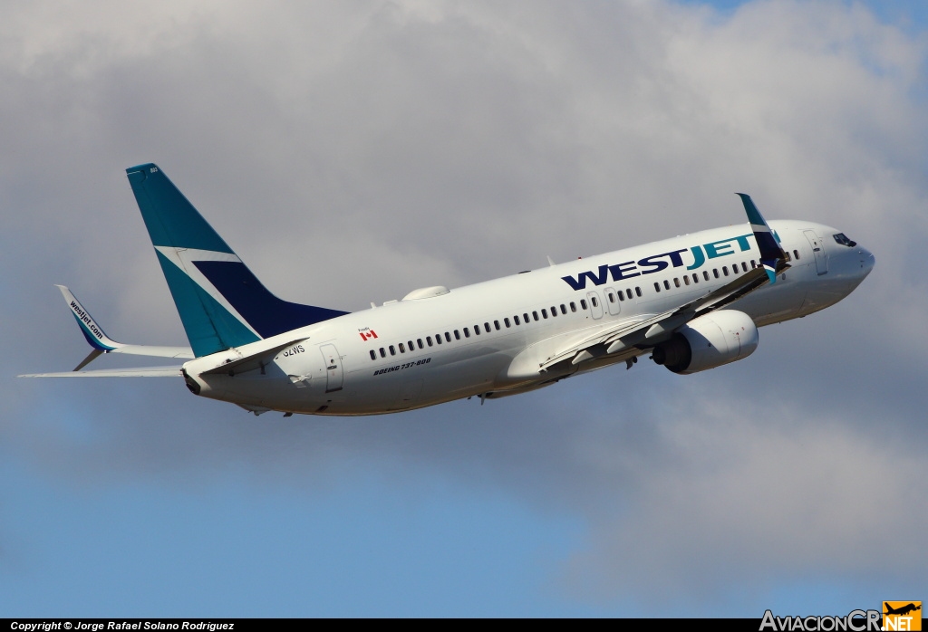 C-GZWS - Boeing 737-8CT - Westjet