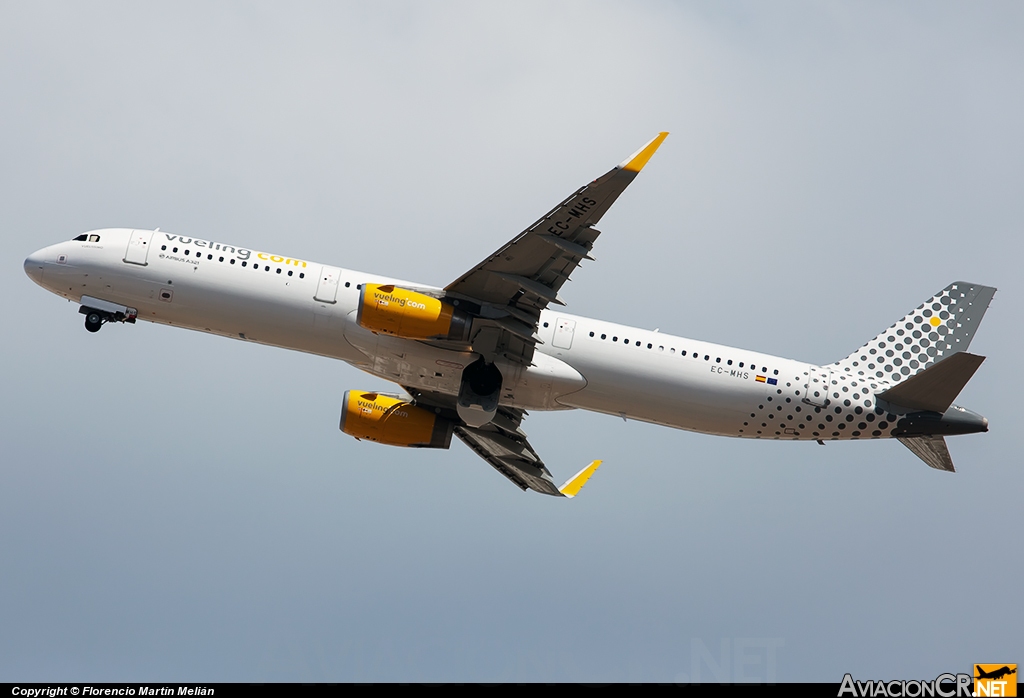 EC-MHS - Airbus A321-231 - Vueling