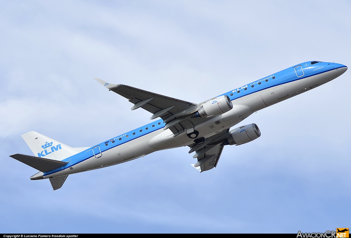 PH-EXF - Embraer 190-100STD - KLM Cityhopper