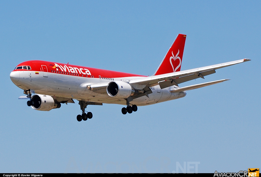 N728CG - Boeing 767-283/ER - Avianca