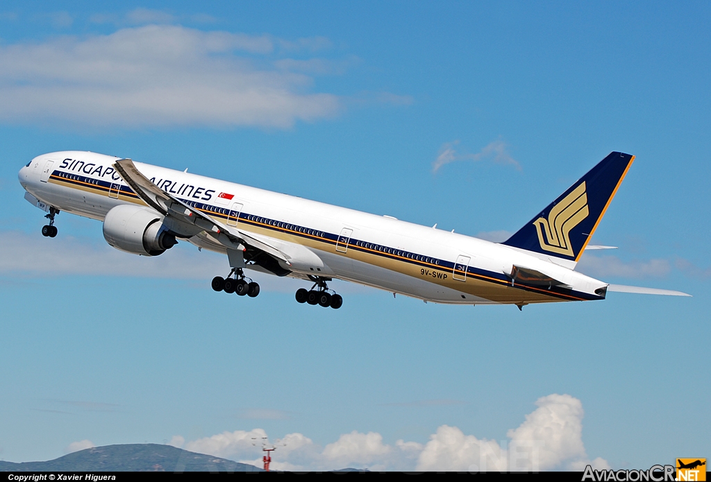 9V-SWP - Boeing 777-312/ER - Singapore Airlines