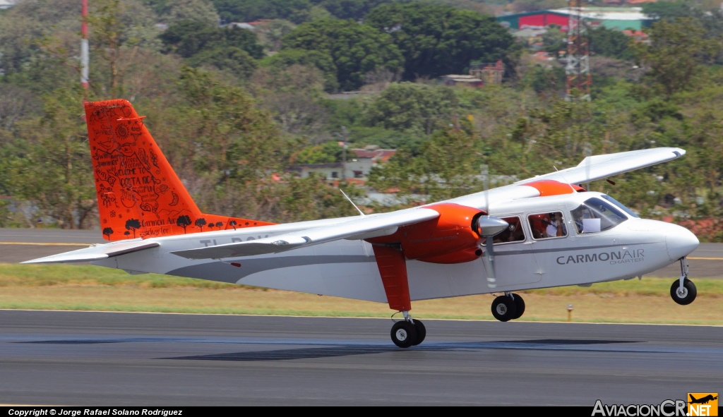 TI-BGK - Britten-Norman BN-2A-8 Islander - Carmonair Charter