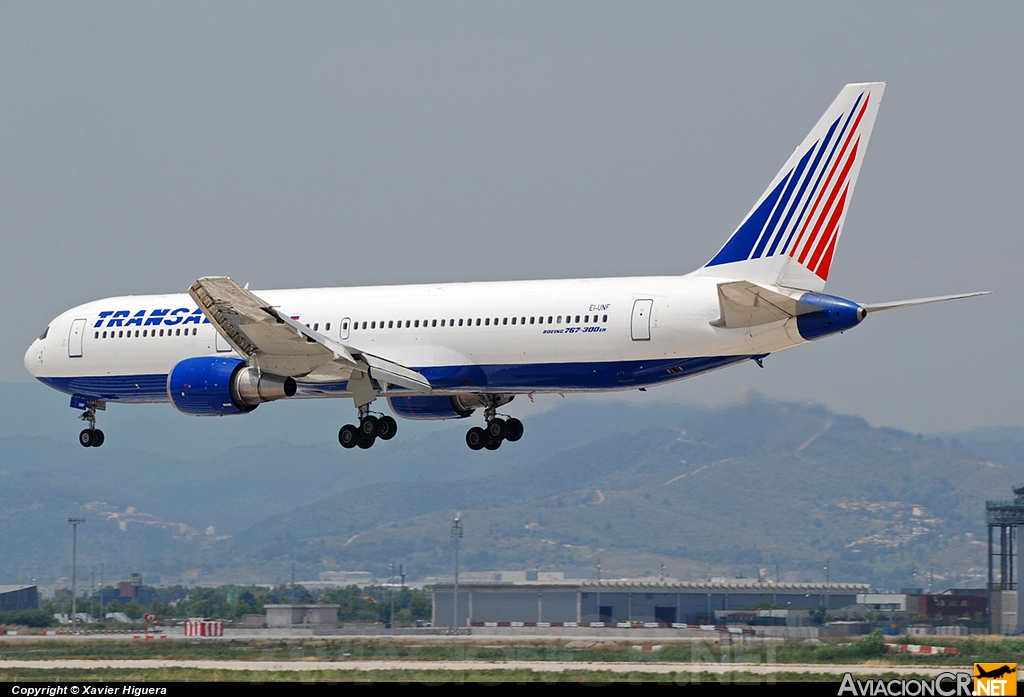 EI-UNF - Boeing 767-3P6/ER - Transaero Airlines