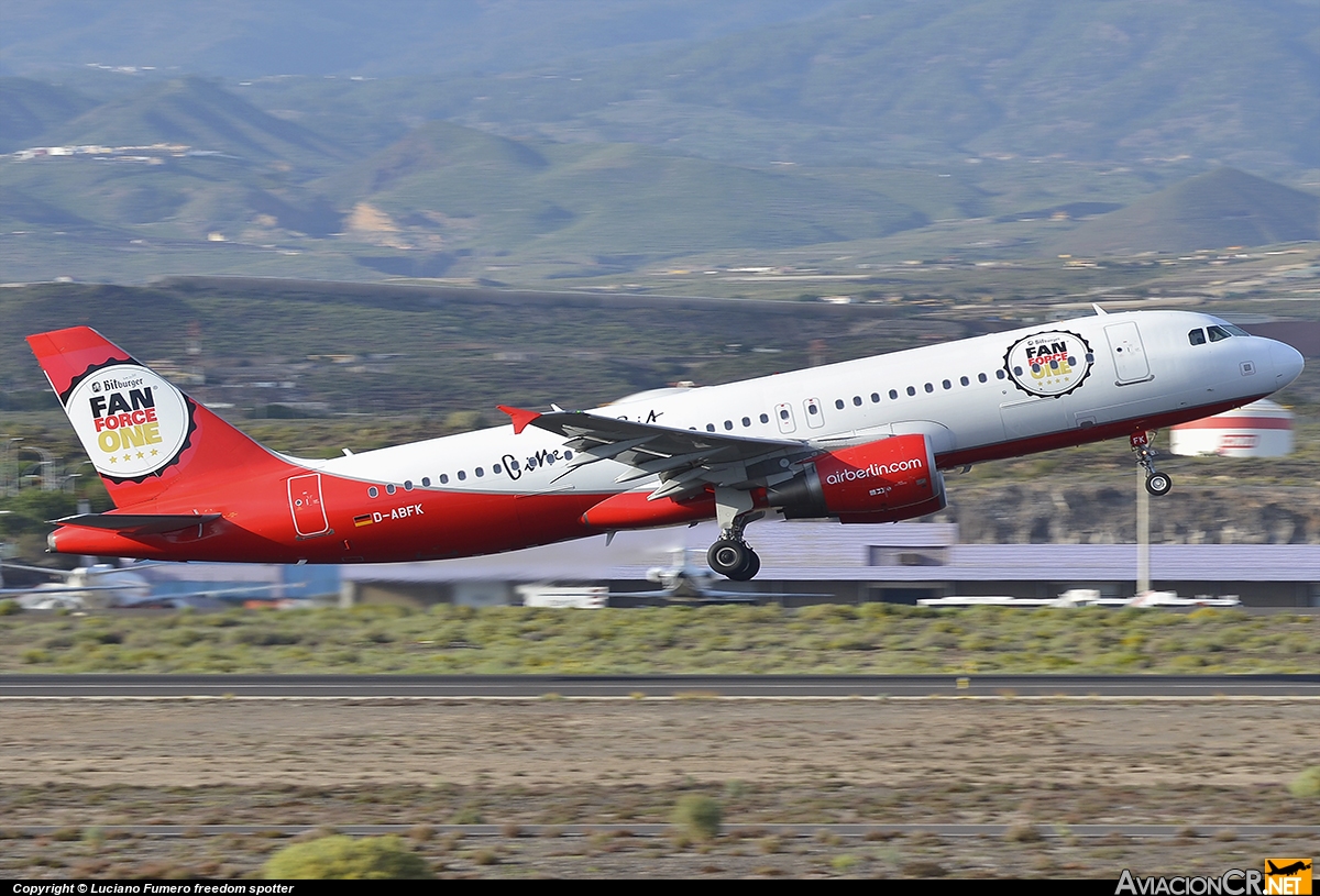 D-ABFK - Airbus A320-214 - Air Berlin