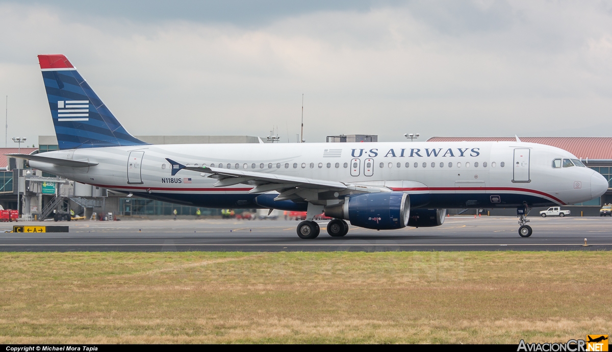 N118US - Airbus A320-214 - US Airways