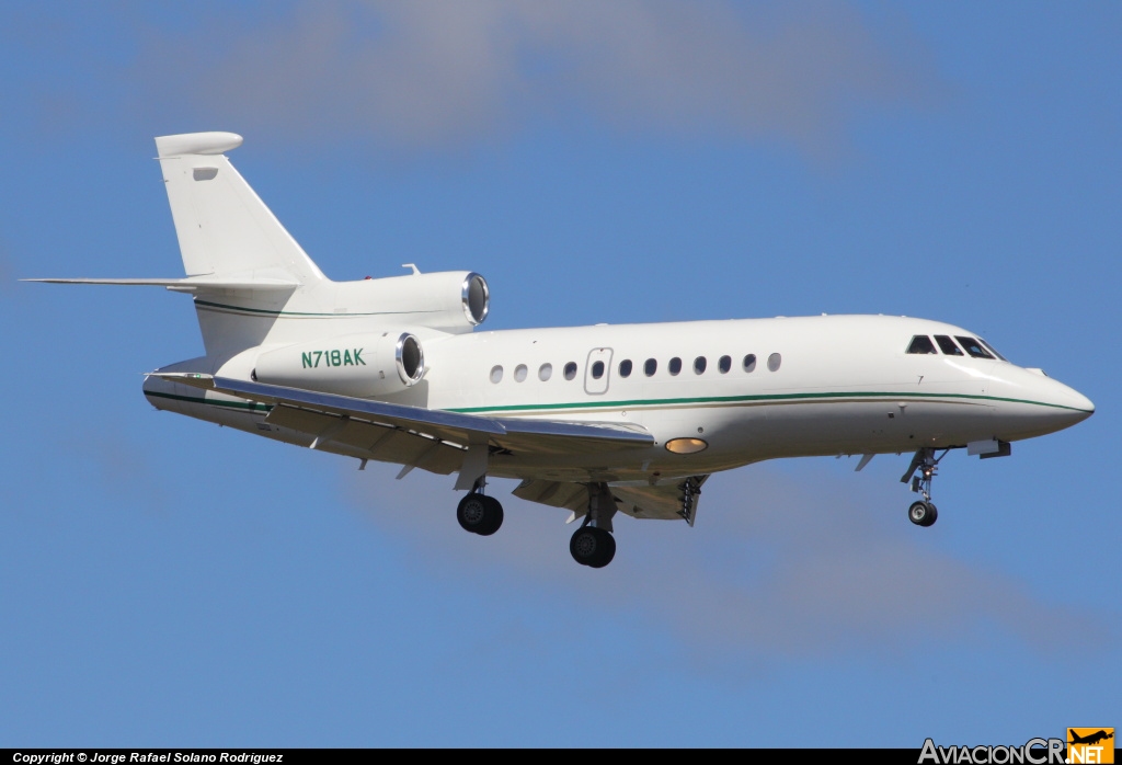 N718AK - Dassault Falcon 900EX - Privado