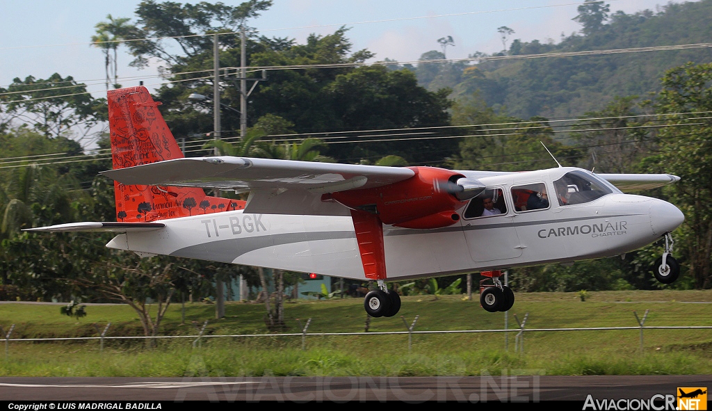 TI-BGK - Britten-Norman BN-2A-8 Islander - Carmonair Charter