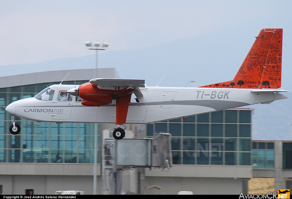 TI-BGK - Britten-Norman BN-2A-8 Islander - Carmonair Charter