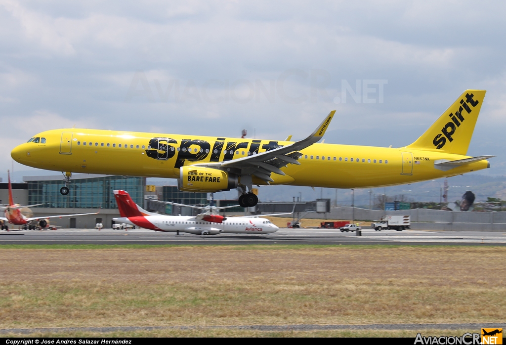 N663NK - Airbus A321-231 - Spirit Airlines
