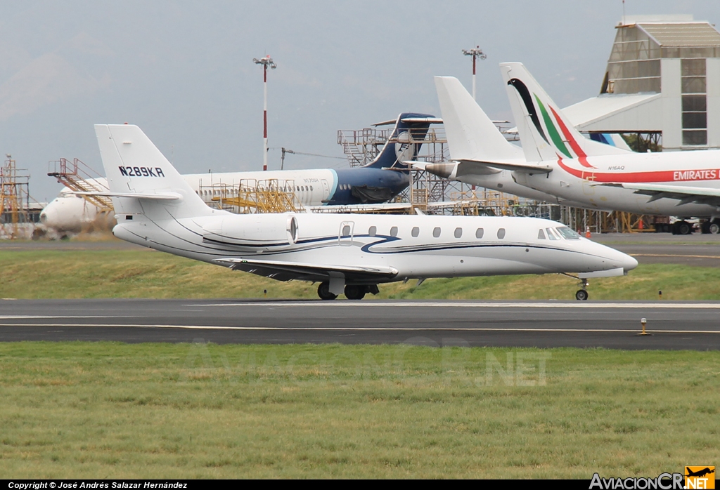 N289KR - Cessna Citation 680 Sovereign - Privado