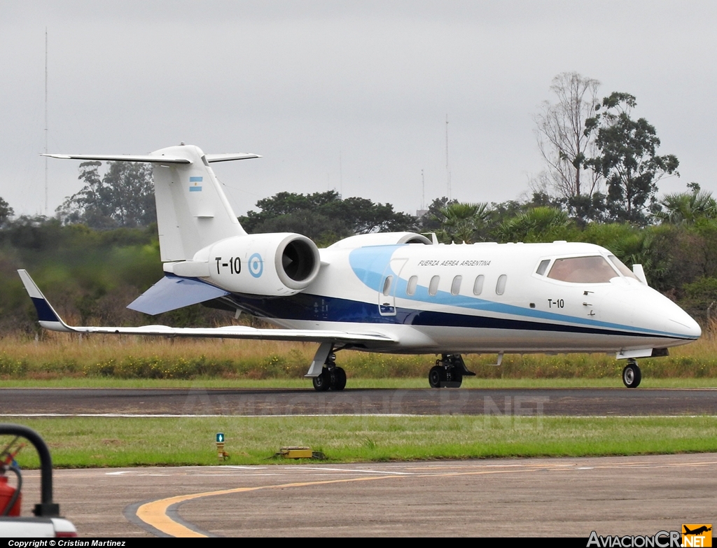 T-10 - Learjet 60 - Fuerza Aerea Argentina