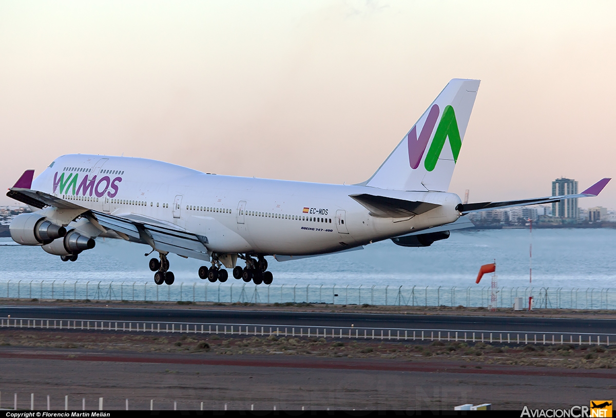 EC-MDS - Boeing 747-419 - Wamos Air