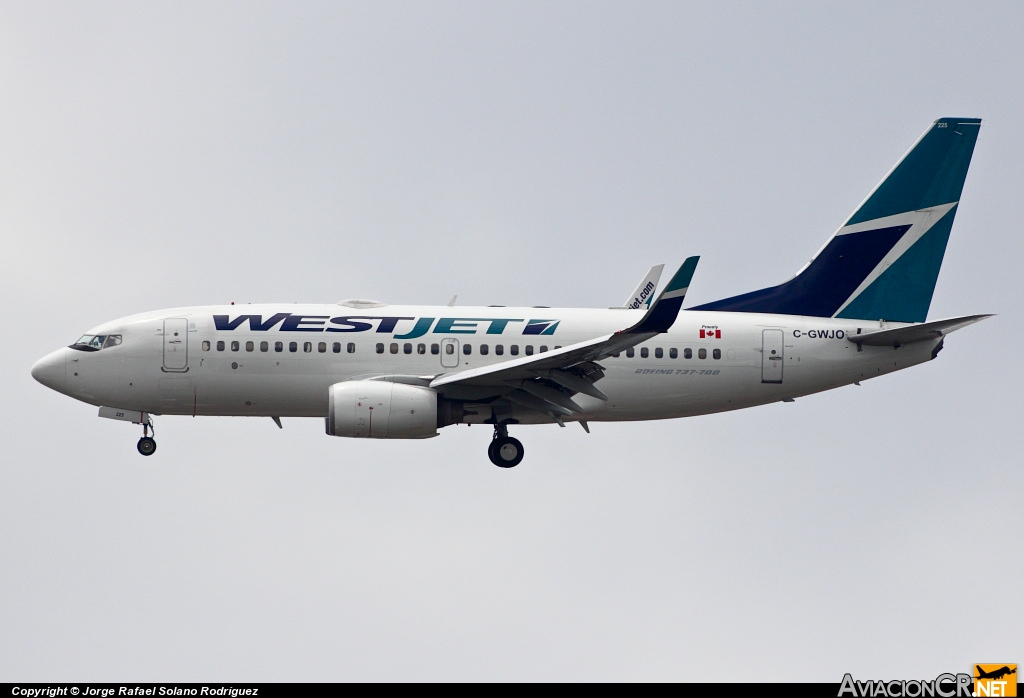 C-GWJO - Boeing 737-7CT - Westjet