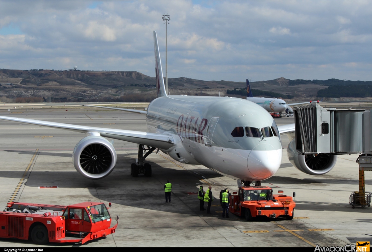 A7-BCY - Boeing 787-8 (Genérico) - Qatar Airways