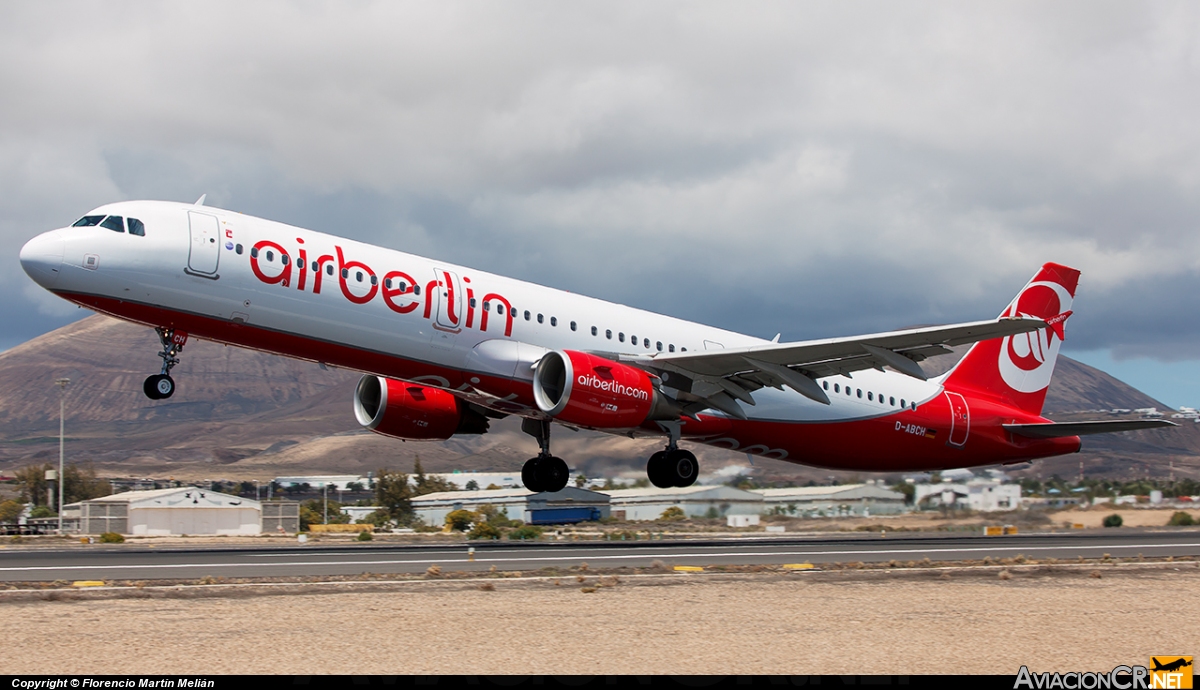 D-ABCH - Airbus A321-211 - Air Berlin