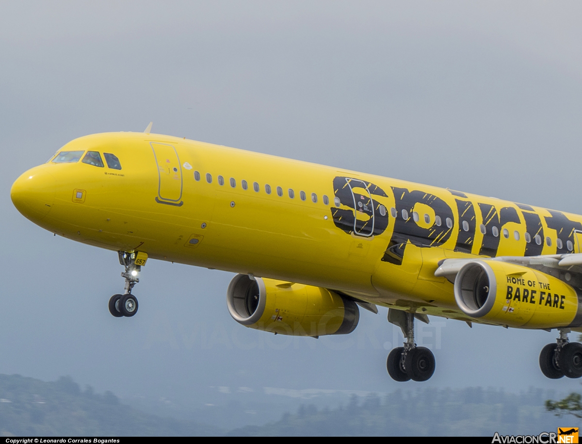 N657NK - Airbus A321-231 - Spirit Airlines