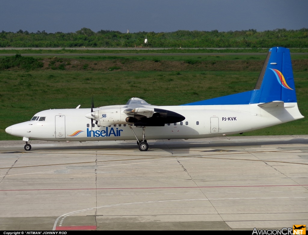 PJ-KVK - Fokker 50 - Insel Air Aruba