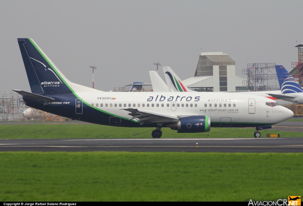 YV3001 - Boeing 737-5L9 - Albatros Air