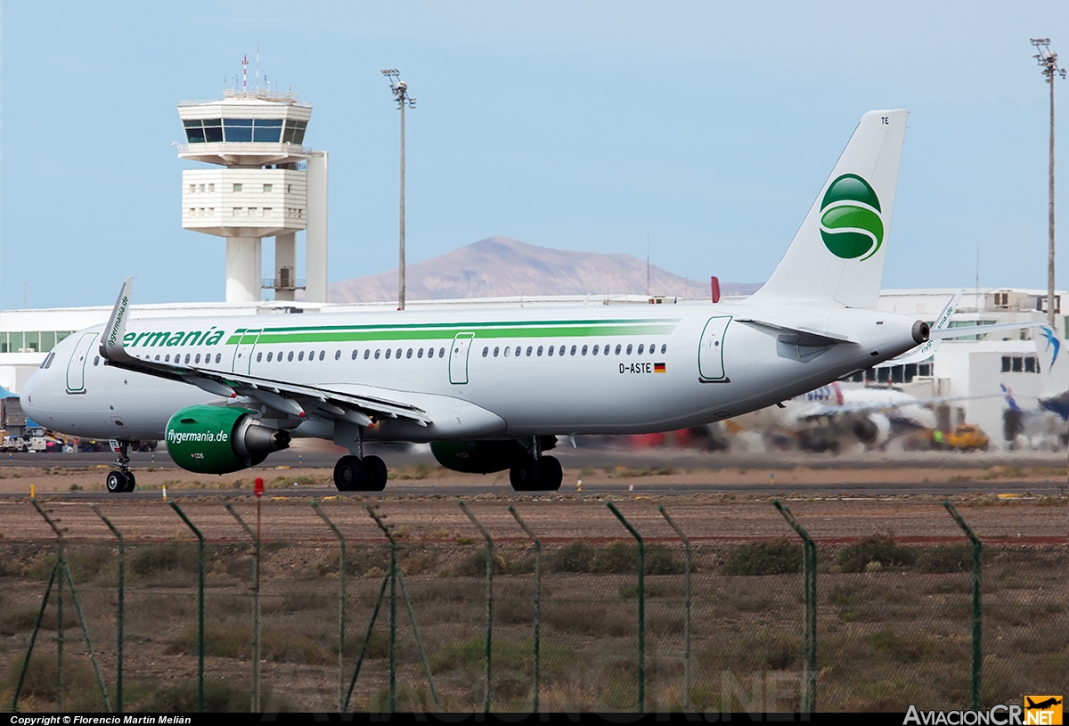 D-ASTE - Airbus A321-211 - Germania