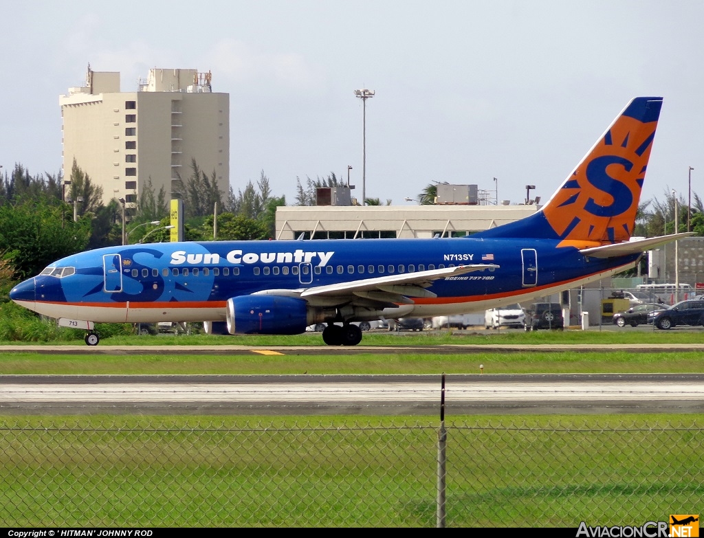 N713SY - Boeing 737-7Q8 - Sun Country