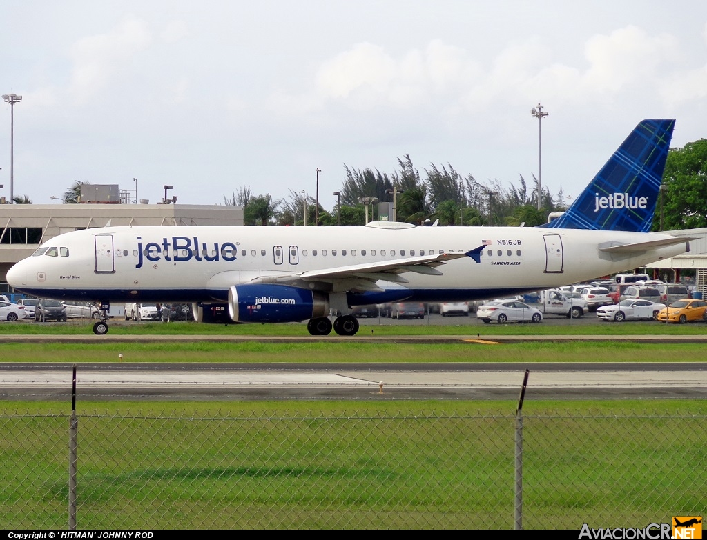 N516JB - Airbus A320-232 - Jetblue