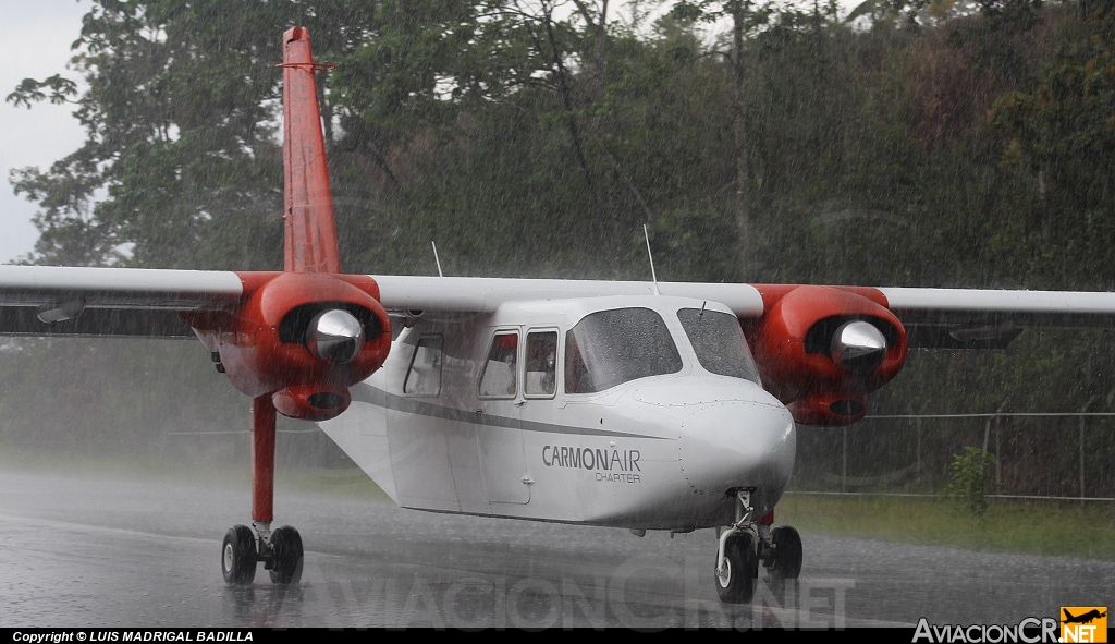 TI-BGK - Britten-Norman BN-2A-8 Islander - Carmonair Charter