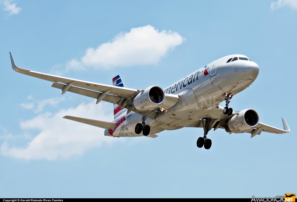 N9011P - Airbus A319-115(WL) - American Airlines