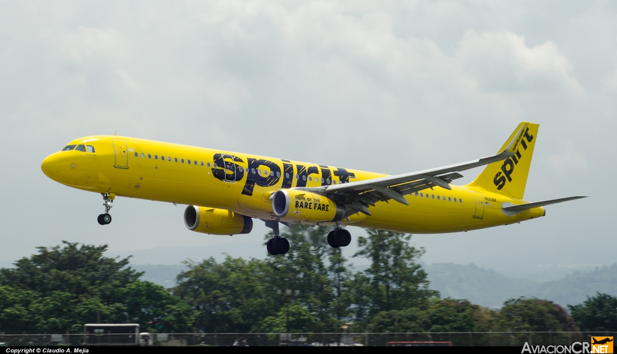 N661NK - Airbus A321-231 - Spirit Airlines