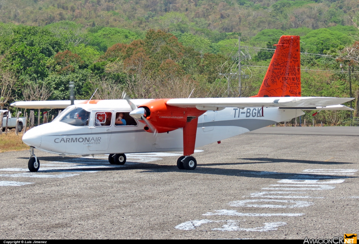 TI-BGK - Britten-Norman BN-2A-8 Islander - Carmonair Charter