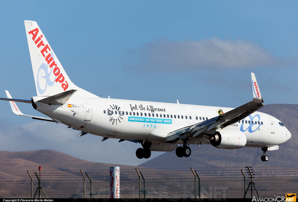 EC-LPQ - Boeing 737-85P - Air Europa