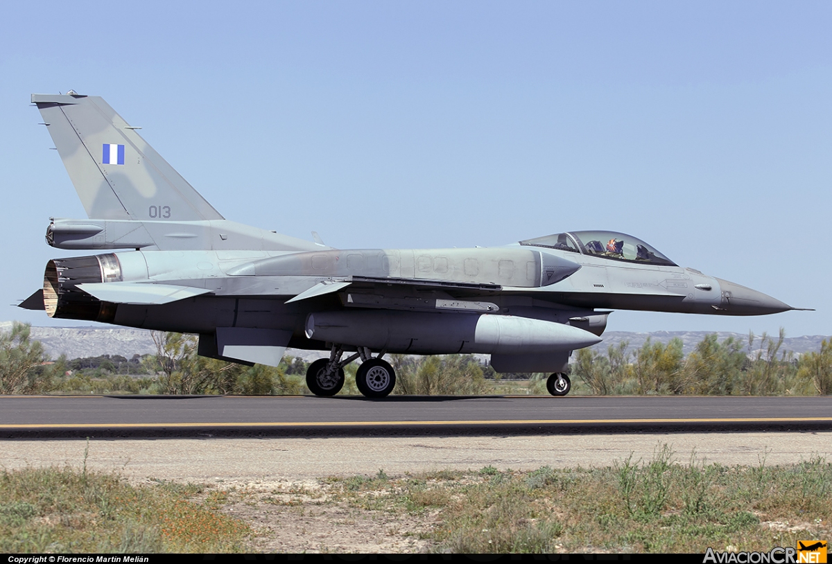 013 - General Dynamics F-16C Fighting Falcon - Fuerza Aérea de Grecia