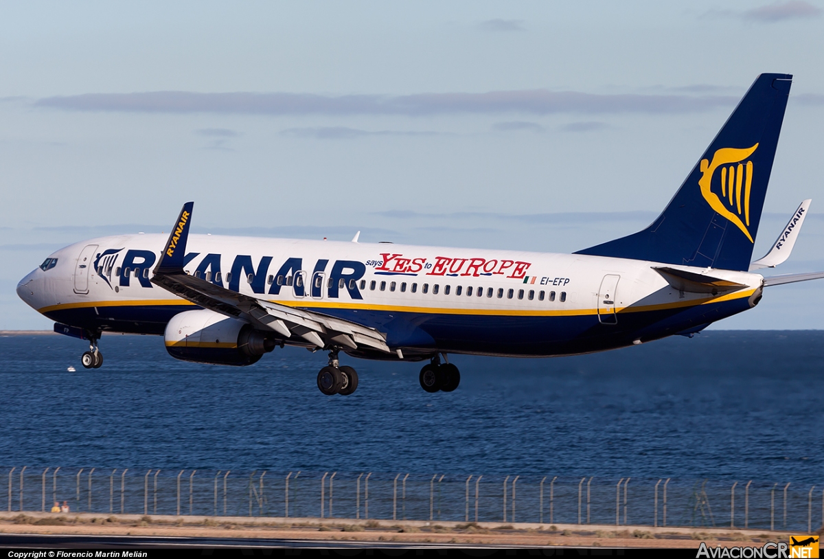 EI-EFP - Boeing 737-8AS - Ryanair