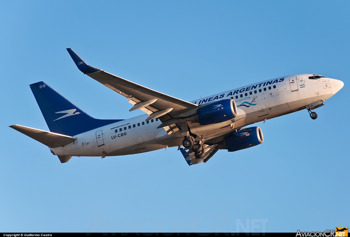 LV-CBG - Boeing 737-73V - Aerolineas Argentinas