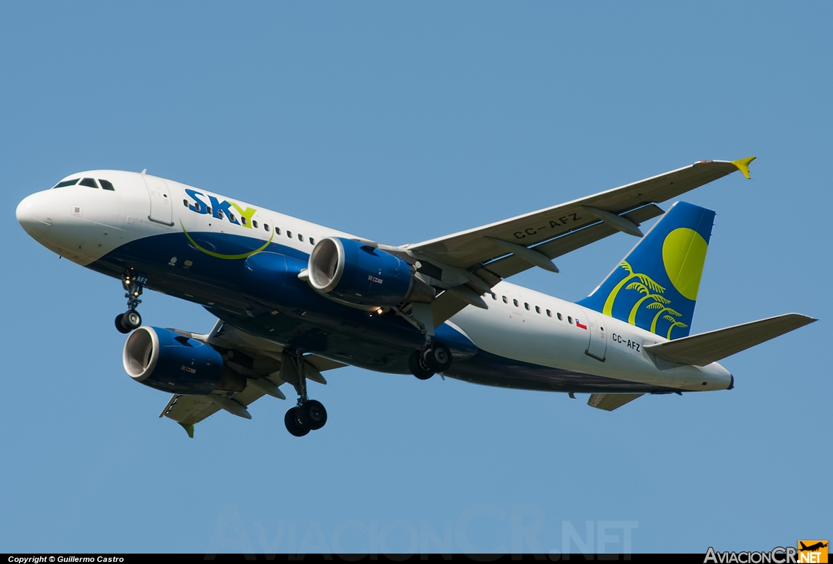 CC-AFZ - Airbus A319-112 - Sky Airline
