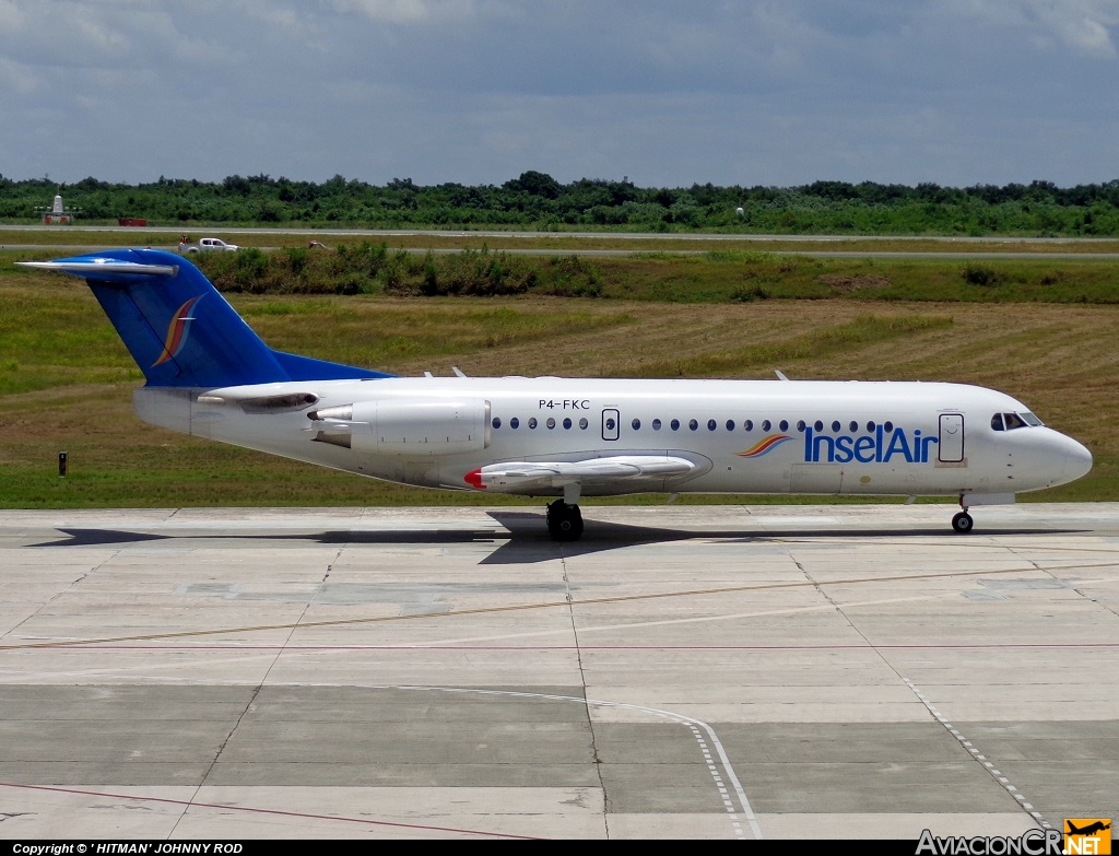 P4-FKC - Fokker 70 - Insel Air Aruba